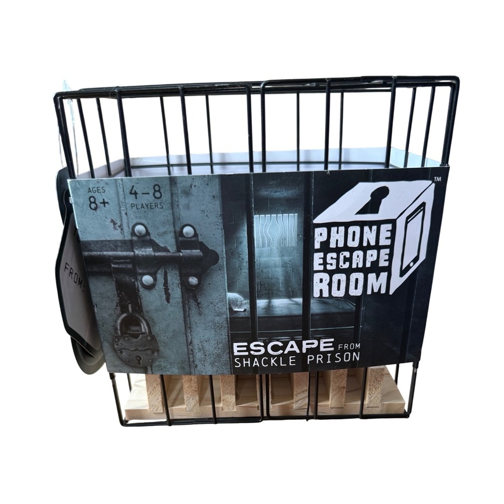 MWT Phone Escape Room Escape Shackle Prison game puzzle fun game night